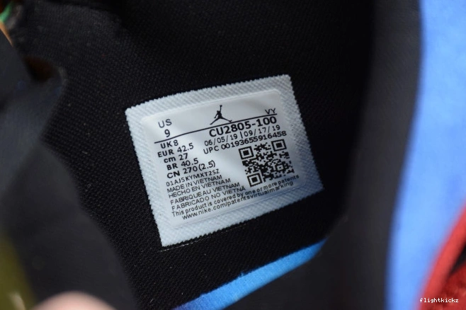 CU2805-100 the Mid SE Air Jordan Fearless Great Blue 1 0811